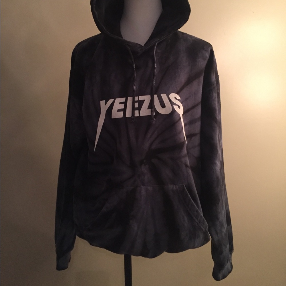 #Yeezus Tie-Dye Hoodie